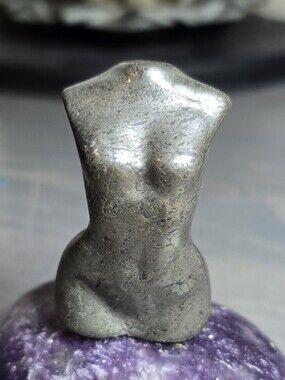 Pyrite Female Torso Sculpture